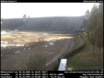 Archiv Foto Webcam Möhnetalsperre: Blick auf Staumauer 09:00