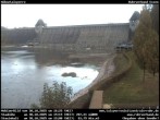 Archiv Foto Webcam Möhnetalsperre: Blick auf Staumauer 15:00