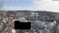 Archiv Foto Webcam Isny im Allgäu - Blick auf die Kirche St. Maria 13:00