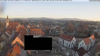 Archiv Foto Webcam Isny im Allgäu - Blick auf die Kirche St. Maria 15:00