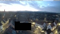 Archiv Foto Webcam Isny im Allgäu - Blick auf die Kirche St. Maria 05:00