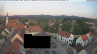 Archived image Webcam Isny - Allgäu - View to St. Mary Church 19:00