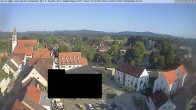 Archiv Foto Webcam Isny im Allgäu - Blick auf die Kirche St. Maria 17:00