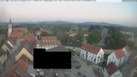 Archiv Foto Webcam Isny im Allgäu - Blick auf die Kirche St. Maria 19:00