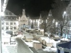 Archiv Foto Webcam Blick auf das Rathaus in Kempten 23:00