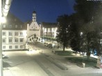 Archiv Foto Webcam Blick auf das Rathaus in Kempten 03:00