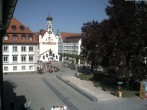 Archiv Foto Webcam Blick auf das Rathaus in Kempten 09:00