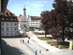 Archiv Foto Webcam Blick auf das Rathaus in Kempten 13:00