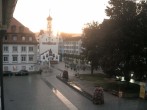 Archiv Foto Webcam Blick auf das Rathaus in Kempten 19:00