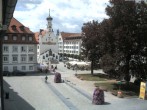 Archiv Foto Webcam Blick auf das Rathaus in Kempten 13:00