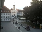 Archiv Foto Webcam Blick auf das Rathaus in Kempten 19:00