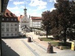 Archiv Foto Webcam Blick auf das Rathaus in Kempten 13:00