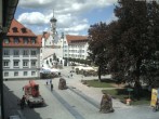 Archiv Foto Webcam Blick auf das Rathaus in Kempten 11:00