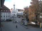 Archiv Foto Webcam Blick auf das Rathaus in Kempten 13:00