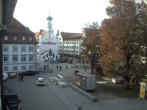 Archiv Foto Webcam Blick auf das Rathaus in Kempten 13:00