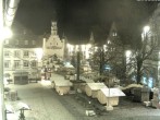 Archiv Foto Webcam Blick auf das Rathaus in Kempten 02:00