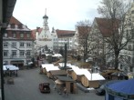 Archiv Foto Webcam Blick auf das Rathaus in Kempten 12:00