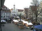 Archiv Foto Webcam Blick auf das Rathaus in Kempten 13:00