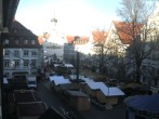 Archiv Foto Webcam Blick auf das Rathaus in Kempten 08:00