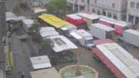 Archiv Foto Webcam Marktplatz Biberach an der Riß 11:00