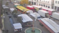 Archiv Foto Webcam Marktplatz Biberach an der Riß 08:00