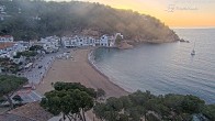 Archived image Webcam Tamariu - Costa Brava - View to the beach 06:00