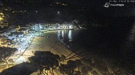 Archived image Webcam Tamariu - Costa Brava - View to the beach 03:00