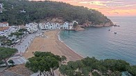 Archiv Foto Webcam Tamariu - Costa Brava - Blick auf den Strand 05:00