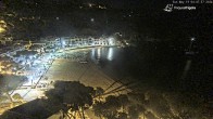 Archiv Foto Webcam Tamariu - Costa Brava - Blick auf den Strand 03:00