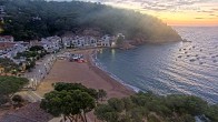 Archived image Webcam Tamariu - Costa Brava - View to the beach 06:00