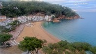 Archiv Foto Webcam Tamariu - Costa Brava - Blick auf den Strand 07:00