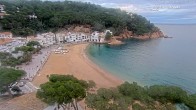 Archiv Foto Webcam Tamariu - Costa Brava - Blick auf den Strand 15:00