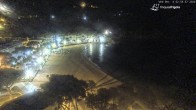 Archiv Foto Webcam Tamariu - Costa Brava - Blick auf den Strand 01:00