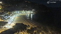 Archived image Webcam Tamariu - Costa Brava - View to the beach 03:00