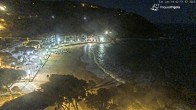 Archiv Foto Webcam Tamariu - Costa Brava - Blick auf den Strand 01:00