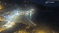 Archiv Foto Webcam Tamariu - Costa Brava - Blick auf den Strand 05:00