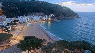 Archiv Foto Webcam Tamariu - Costa Brava - Blick auf den Strand 06:00