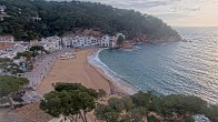 Archived image Webcam Tamariu - Costa Brava - View to the beach 07:00