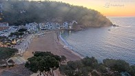 Archived image Webcam Tamariu - Costa Brava - View to the beach 05:00