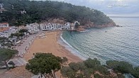 Archived image Webcam Tamariu - Costa Brava - View to the beach 06:00
