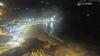Archived image Webcam Tamariu - Costa Brava - View to the beach 03:00