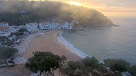 Archived image Webcam Tamariu - Costa Brava - View to the beach 06:00