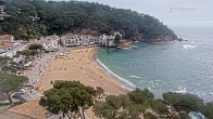 Archiv Foto Webcam Tamariu - Costa Brava - Blick auf den Strand 09:00