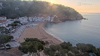 Archiv Foto Webcam Tamariu - Costa Brava - Blick auf den Strand 06:00