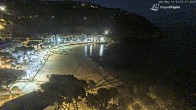 Archiv Foto Webcam Tamariu - Costa Brava - Blick auf den Strand 03:00