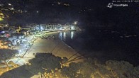 Archiv Foto Webcam Tamariu - Costa Brava - Blick auf den Strand 23:00