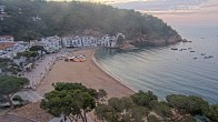 Archiv Foto Webcam Tamariu - Costa Brava - Blick auf den Strand 05:00