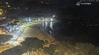 Archiv Foto Webcam Tamariu - Costa Brava - Blick auf den Strand 23:00