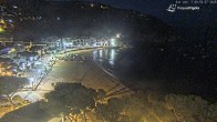 Archived image Webcam Tamariu - Costa Brava - View to the beach 23:00