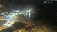 Archived image Webcam Tamariu - Costa Brava - View to the beach 01:00